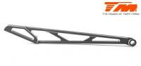 TM562055BK Rear Aluminium stiffener (black) to suit SETH TEAM MAGIC