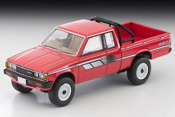 Tomica 1/64 LV-N320b Datsun Truck 4WD King Cab AD Red