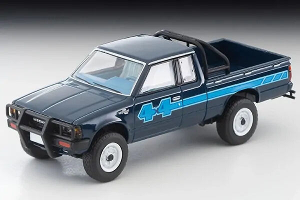 Tomica 1/64 LV-N321b Nissan Truck 4X4 King Cab North American Spec. Blue