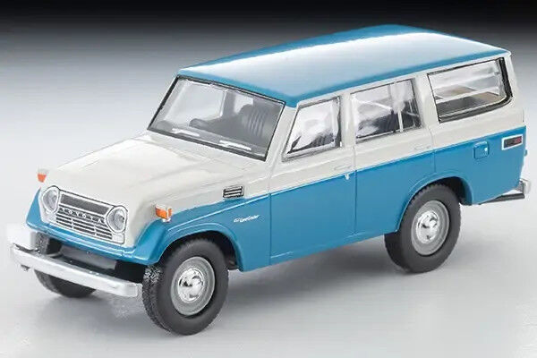 Tomica 1/64 LV-104d Toyota LANDCRUISER FJ56V (White/Blue)