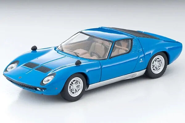 Tomica 1/64 LV Lamborghini Miura S Blue Metallic