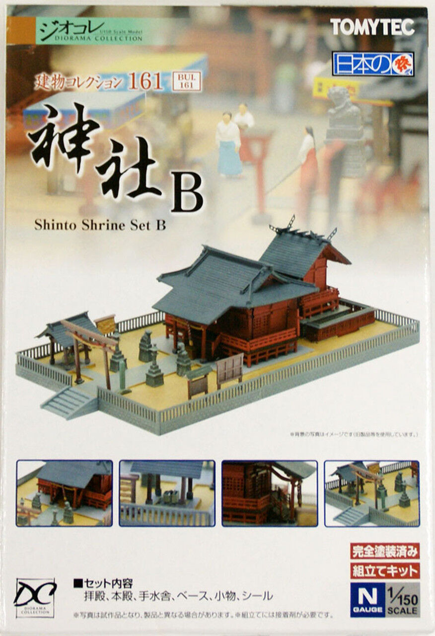Tomytec N Building Collection Shinto Shrine Set B