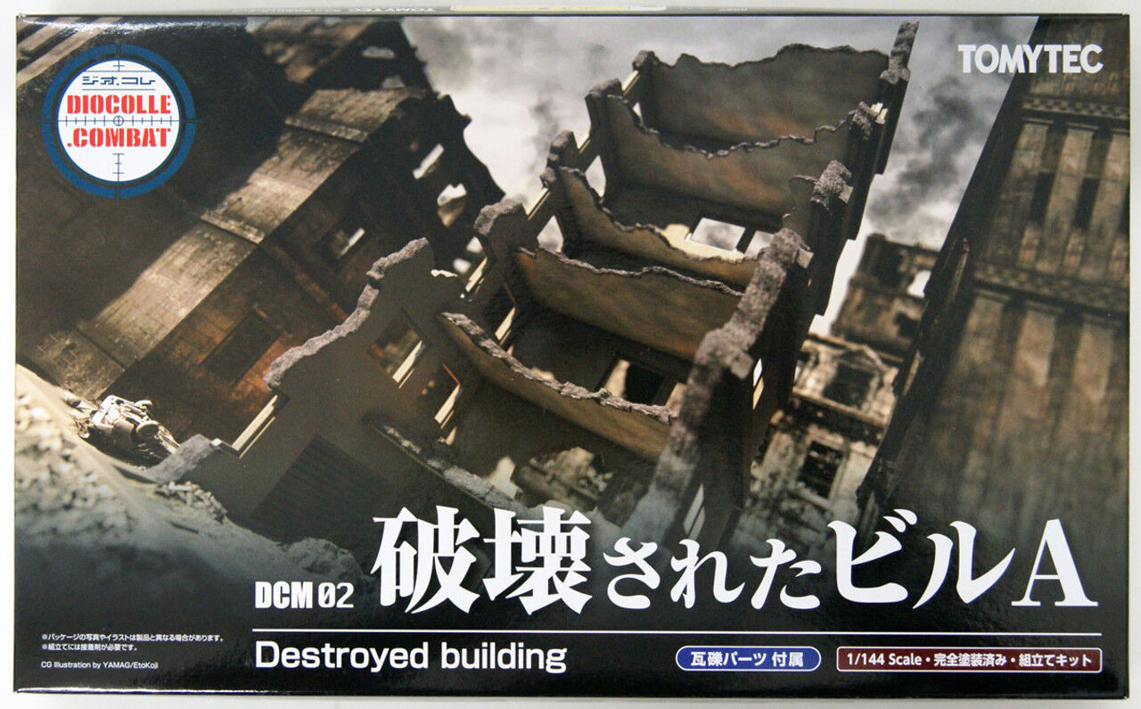 Tomytec 1/144 D-CM02 Diocom Destroyed Building A