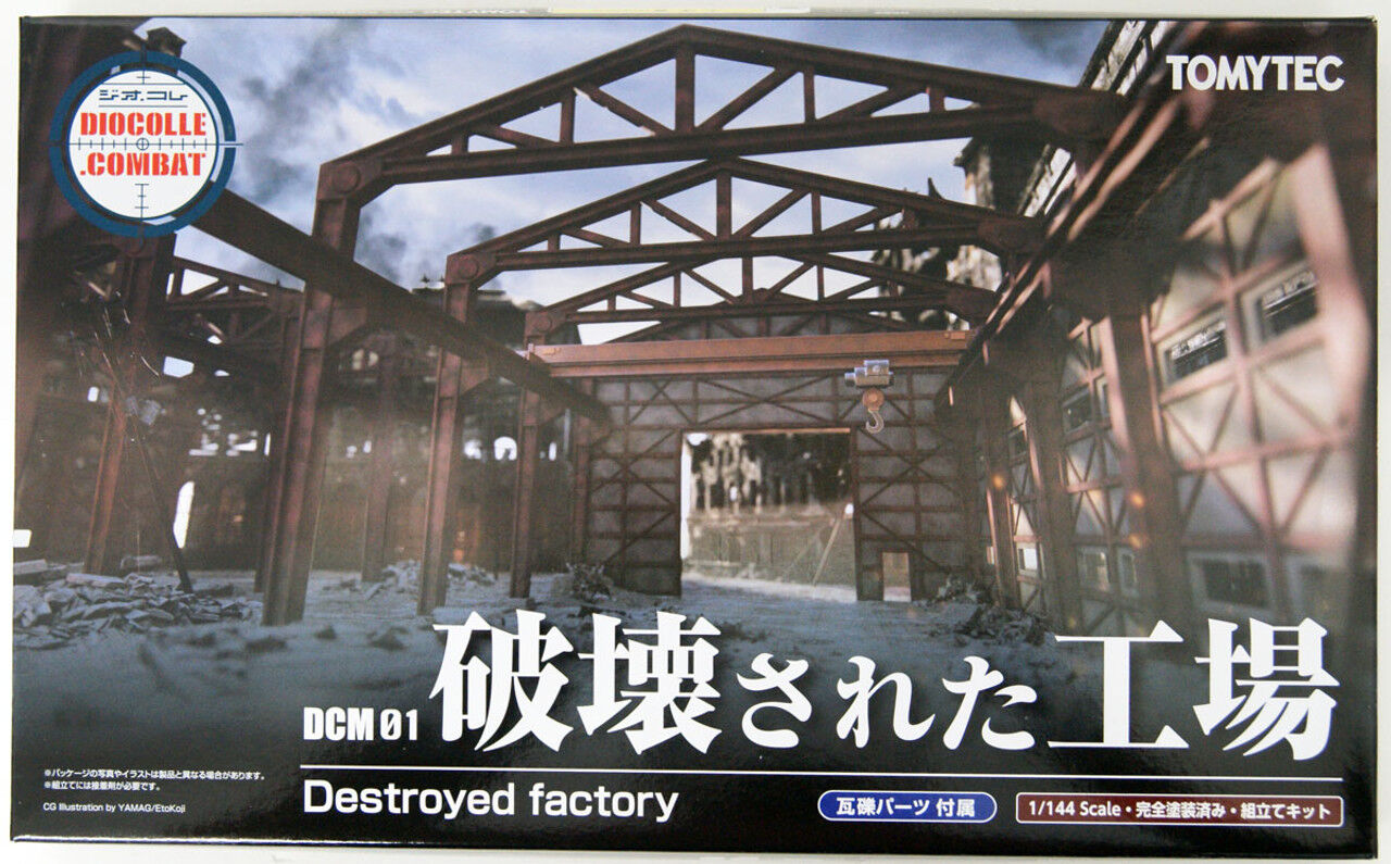 Tomytec 1/144 D-CM01 Diocom Destroyed Factory