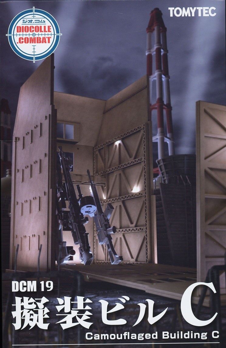 Tomytec 1/144 D-CM19 Dio Com Camouflaged Building C