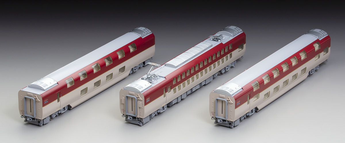 Tomix HO 285 Limited Express Sleeping Car Sunrise Addon Set A 3cars TMX59089
