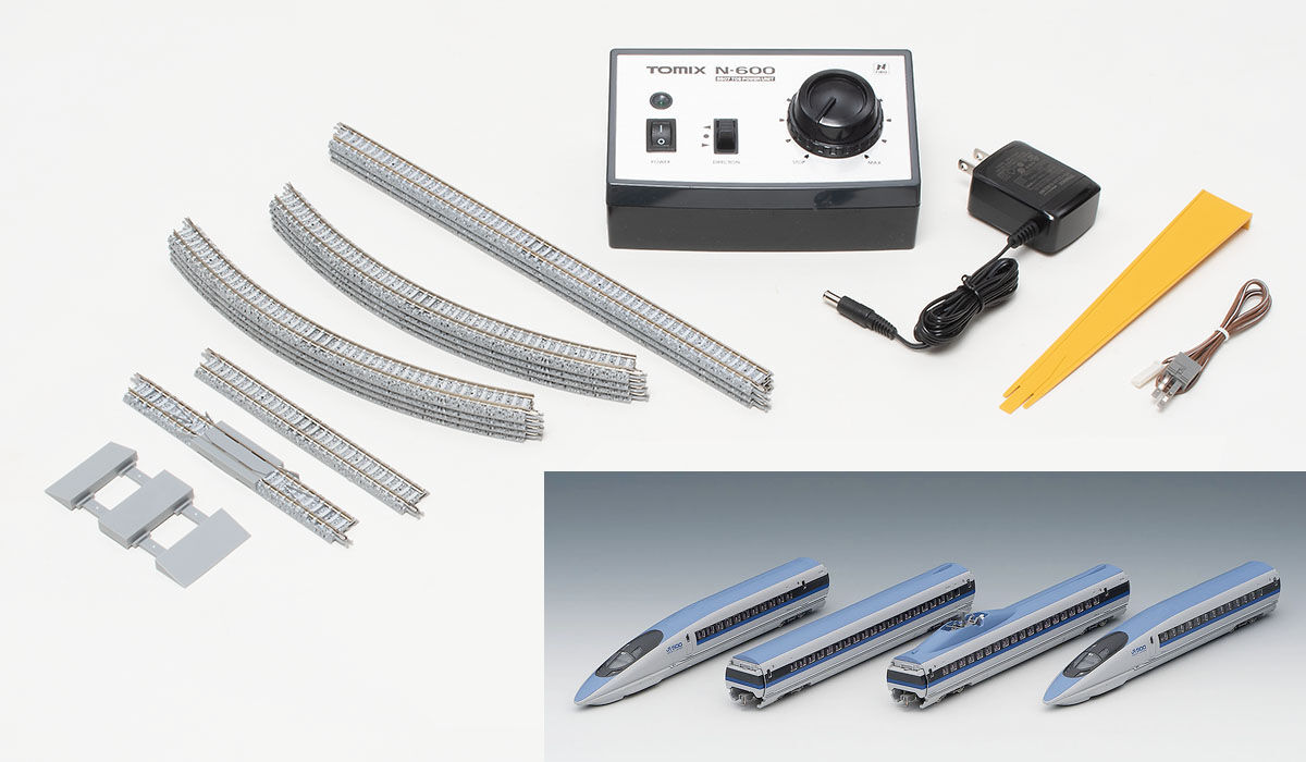 Tomix N Starter Set SD 500 Nozomi TMX90193