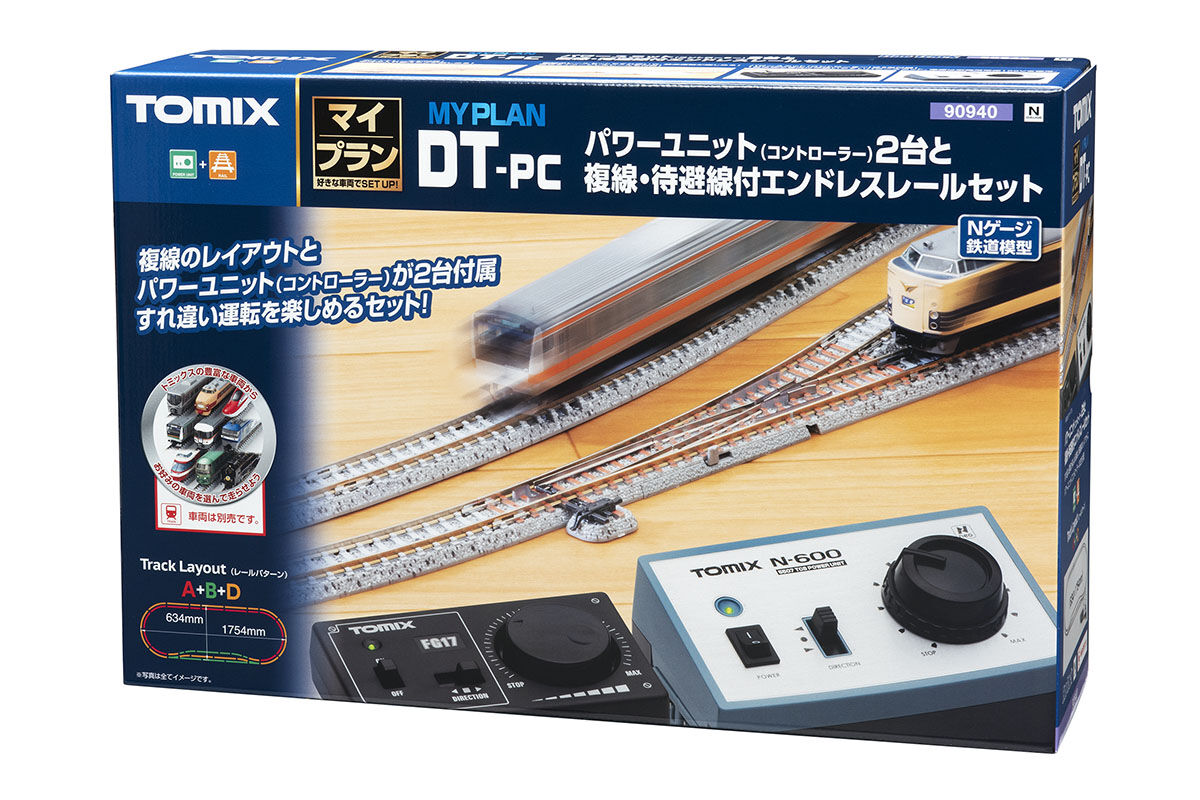 Tomix N Track Set Double Track Set /PC Sleeper TMX90940
