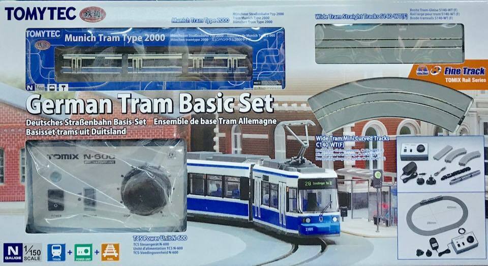 Tomix N German Tram Basic Set TMX93014