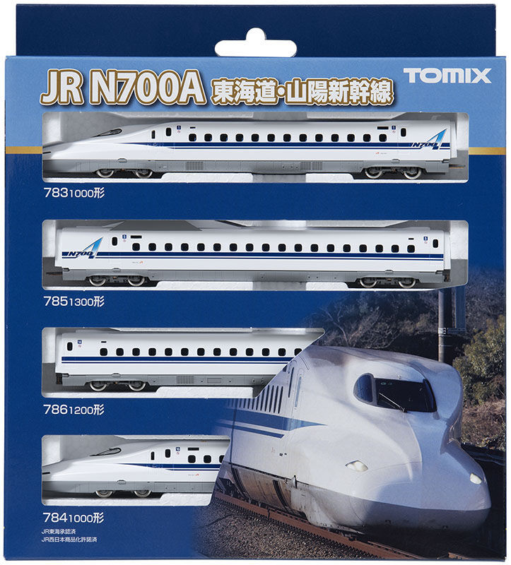 Tomix N 98573 N700-1000 Tokaido Sanyo SHINKANSEN Basic Set 4 Cars TMX98573
