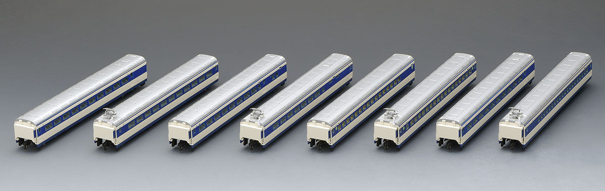 Tomix N JNR 0-1000 Series Tokaido/Sanyo Shinkansen (NH Formation) 8 Car Add-on Set TMX98887