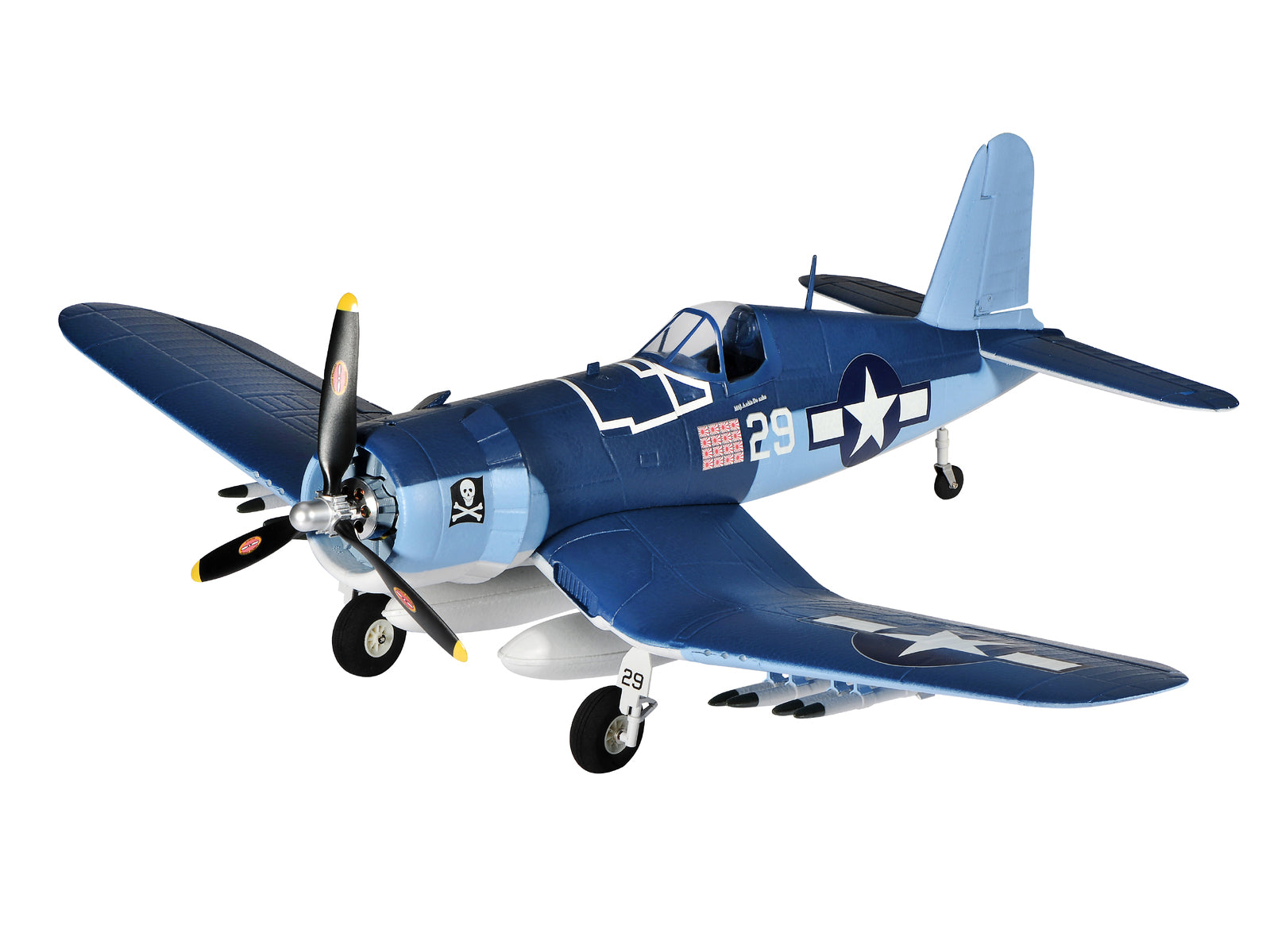 Top RC 750mm F4U (Blue) PNP RC Aircraft TOP011B
