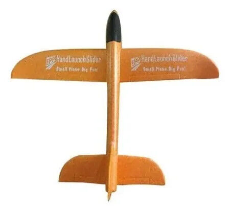 Top RC Hand Launch Mini Glider (Orange) TOP052A-O