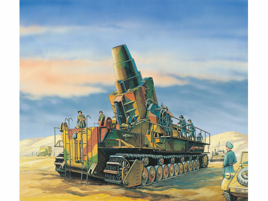 TR00101 Trumpeter 1/144 Morser Karl-Gerat (Initial Version) Trumpeter