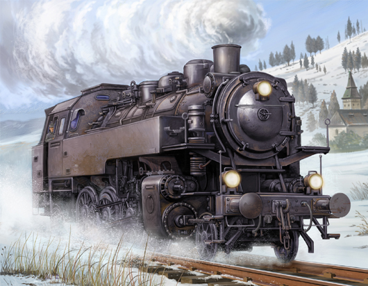TR00217 Trumpeter 1/35 Dampflokomotive BR86