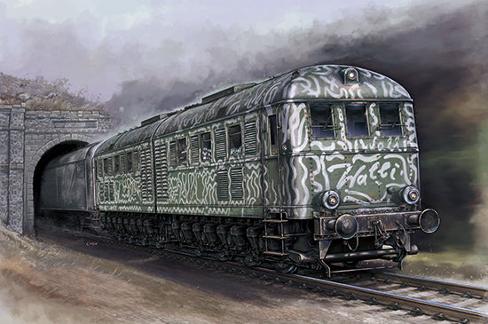 TR00225 Trumpeter 1/35 Wehrmachtslokomotive V188 Plastic Model Kit [00225] Trumpeter