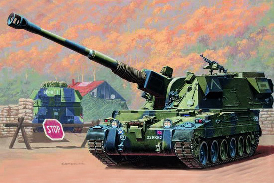 TR00324 Trumpeter 1/35 British 155mm AS-90 howitzer