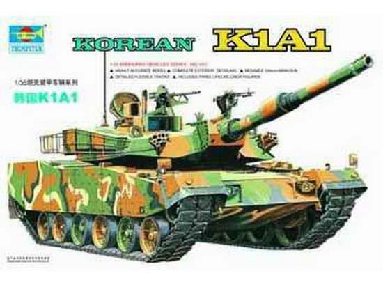 TR00331 Trumpeter 1/35 Korean K1A1 Plastic Model Kit [00331] Trumpeter