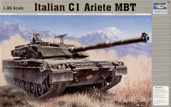 TR00332 Trumpeter 1/35 Italian C-1 Ariete MBT