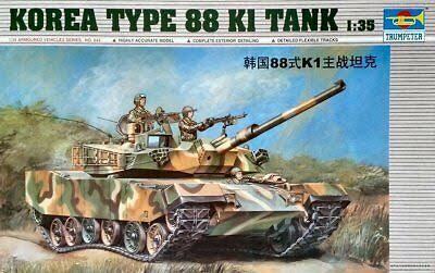 TR00343 Trumpeter 1/35 Korean Type 88 K1 Tank Trumpeter