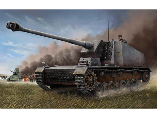 TR00350 Trumpeter 1/35 German 12.8cm Selbstfahrlafette L/61 Sturer Emil