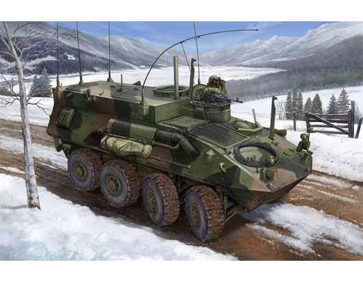 TR00371 Trumpeter 1/35 USMC LAV-C2 Command and Control Vehicle