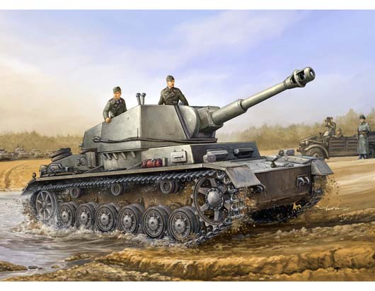 TR00374 Trumpeter 1/35 German Geschwagen IVb  10.5cm leFH 18/1(Sf) (Sd.Kfz 165/1)