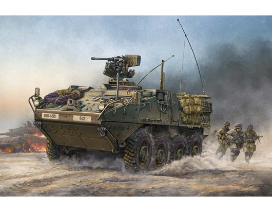 TR00375 Trumpeter 1/35 Stryker Light Armored Vehicle ICV
