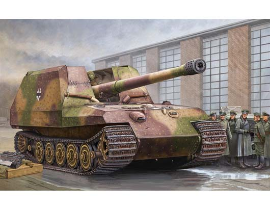 TR00378 Trumpeter 1/35 German Geschwagen Tiger 17cm K72
