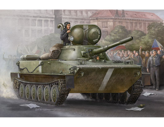 TR00379 Trumpeter 1/35 Russian PT-76 amphibious Tank Mod.1951