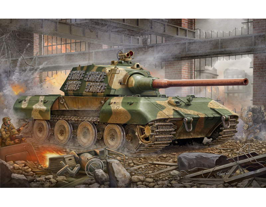 TR00384 Trumpeter 1/35 German Entwicklungsfahrzeug E 100 Super Heavy Tank Trumpeter