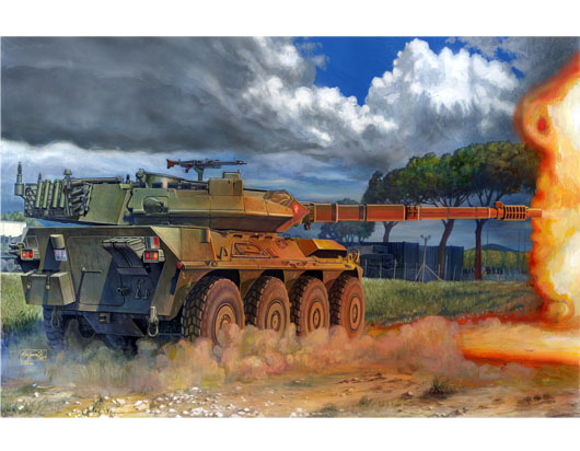 TR00386 Trumpeter 1/35 Italian B1 Centauro Tank Destroyer