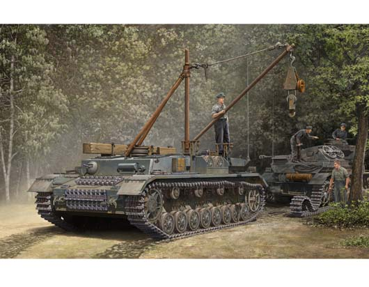 TR00389 Trumpeter 1/35 German Bergepanzer IV Recovery Vehicle