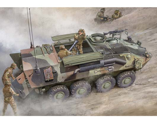 TR00391 Trumpeter 1/35 LAV-M (Mortar Carrier Vehicle) Trumpeter