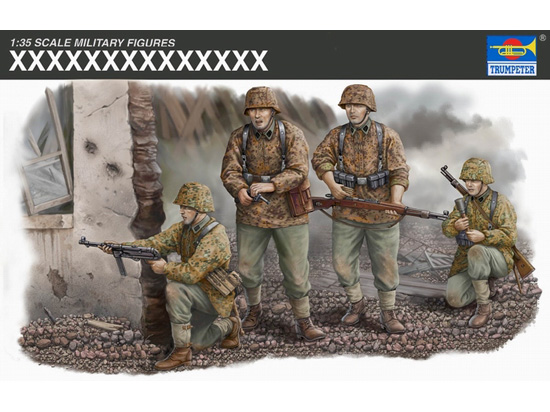 TR00405 Trumpeter 1/35 WAFFEN SS Assault Team Trumpeter