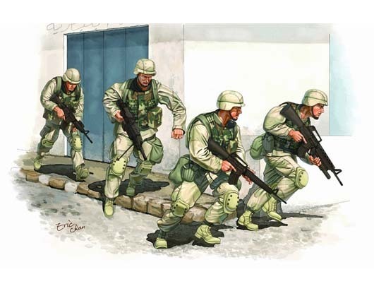 TR00418 Trumpeter 1/35 U.S. Army in Iraq (2005)