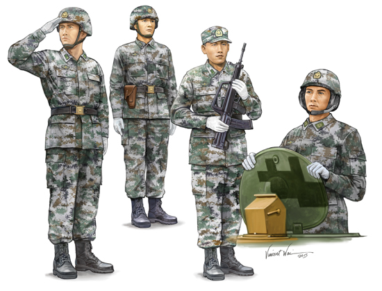 TR00431 Trumpeter 1/35 PLA Tank Crew Trumpeter