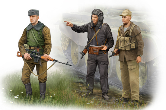 TR00433 Trumpeter 1/35 Soviet Soldier Afghan War Plastic Model Kit