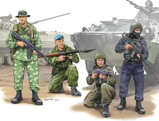 TR00437 Trumpeter 1/35 Russian Special Operation Force
