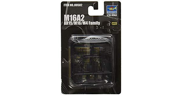 TR00502 Trumpeter 1/35 AR15/M16/M4 FAMILY-M16A2 (6 units)