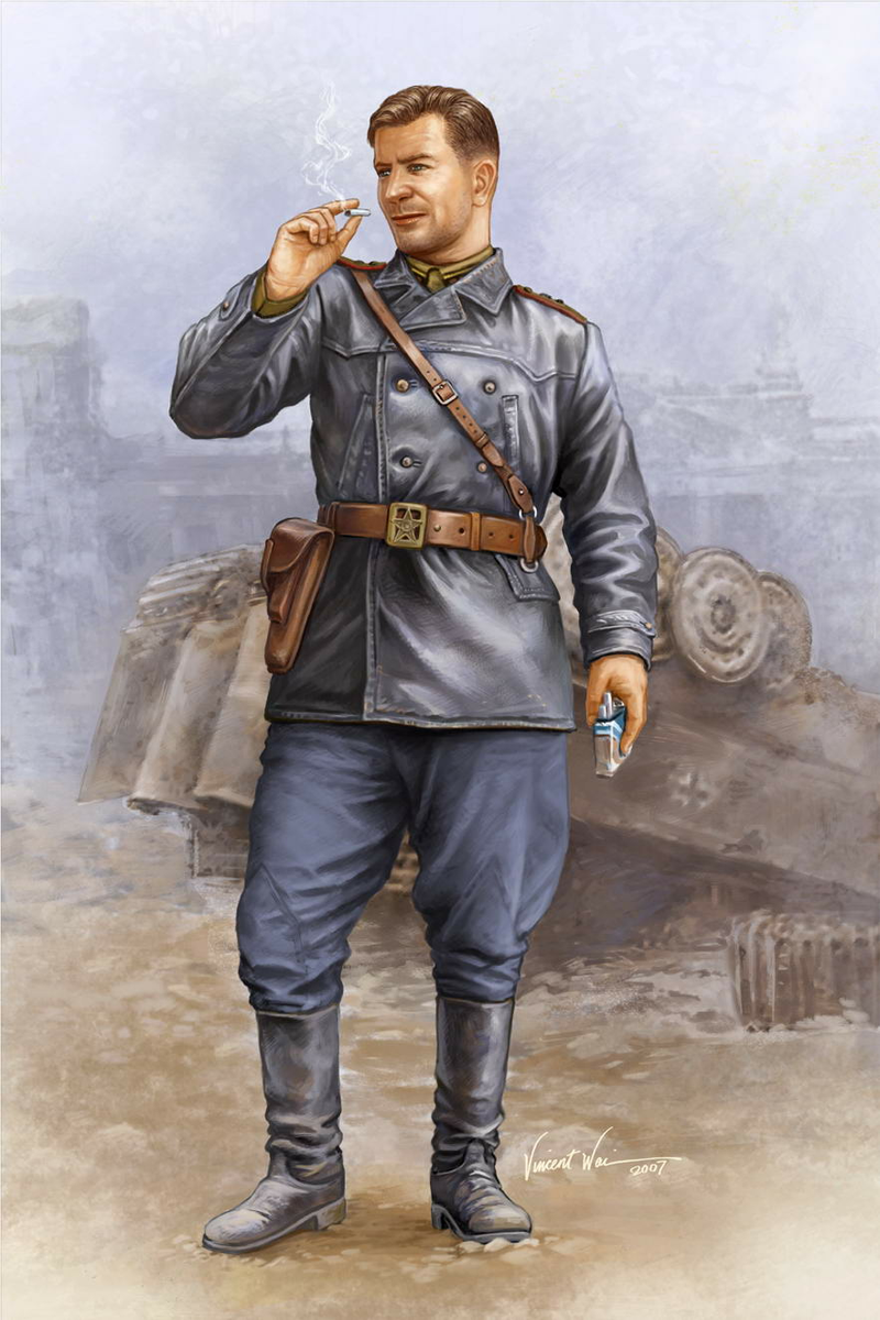TR00702 Trumpeter 1/16 WWII SOVIET TANK CREW Vol.2 Trumpeter