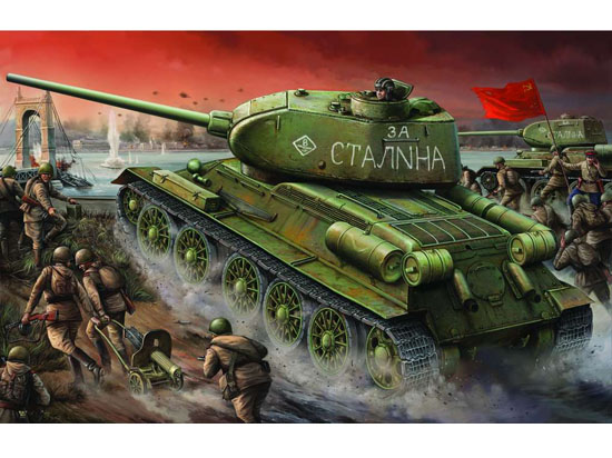 TR00904 Trumpeter 1/16 T-34/85 model 1944 Fty.174