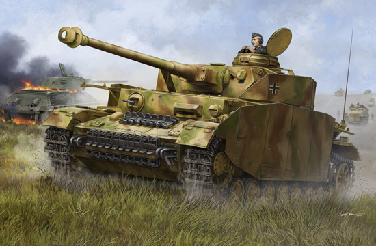 TR00920 Trumpeter 1/16 German Pzkpfw IV Ausf.H Medium Tank Plastic Model Kit [00920] Trumpeter
