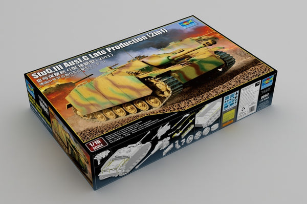 TR00947 Trumpeter 1/16 StuG.III Ausf.G Late Production (2in1) Plastic Model Kit [00947]