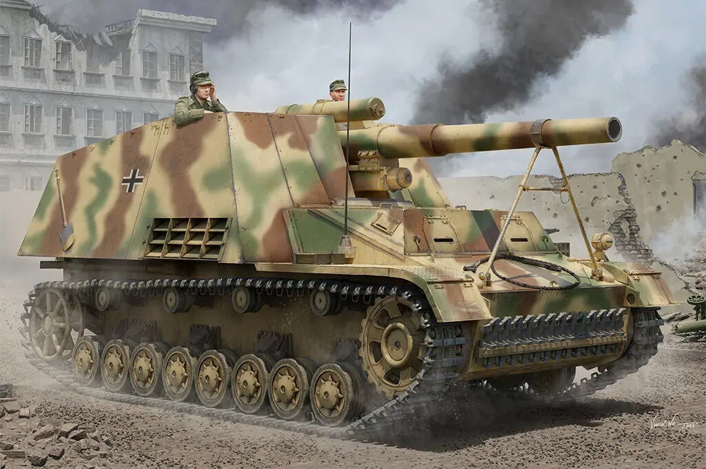 Trumpeter 1/16 Sd.Kfz.165 Hummel (Late) Plastic Model Kit [00953] TR00953