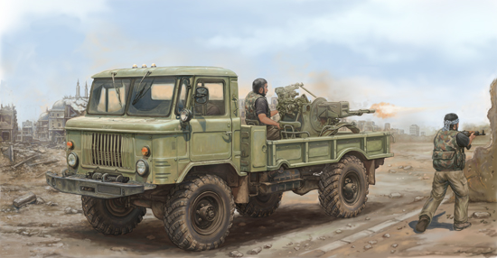 TR01017 Trumpeter 1/35 Russian GAZ-66 Light Truck II Trumpeter