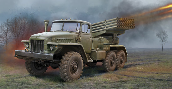 TR01028 Trumpeter 1/35 Russian BM-21 Grad Multiple Rocket Launcher