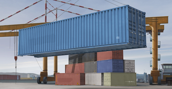TR01030 Trumpeter 1/35 40ft Container