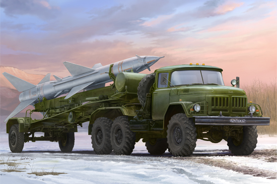 TR01033 Trumpeter 1/35 Russian Zil-131V towed PR-11 SA-2 Guideline