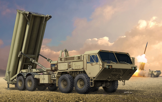 TR01054 Trumpeter 1/35 Terminal High Altitude Area Defence (THAAD) Trumpeter